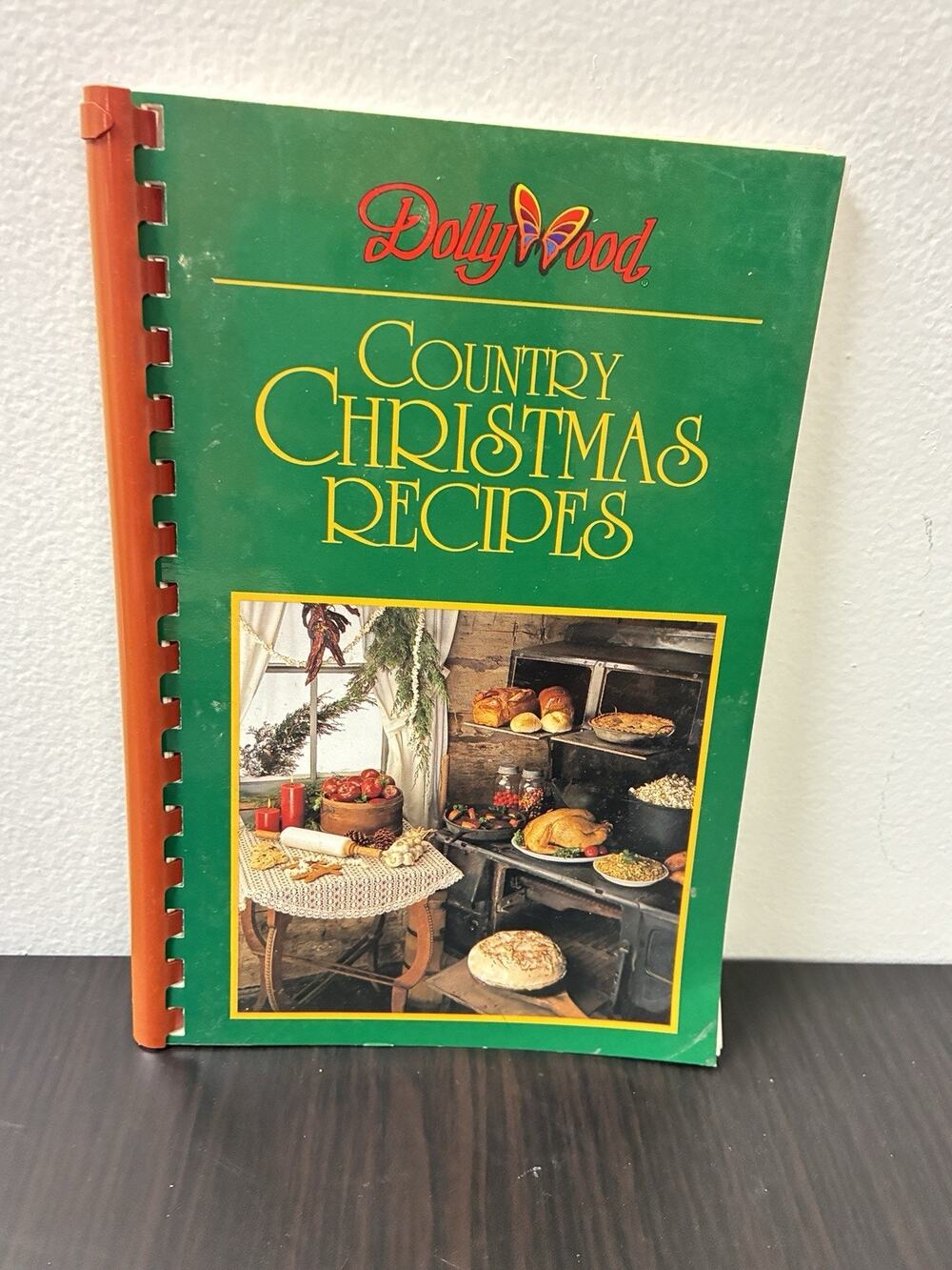Dollywood Country Christmas Recipes Paperback Spiral Cookbook Dolly Parton Vtg